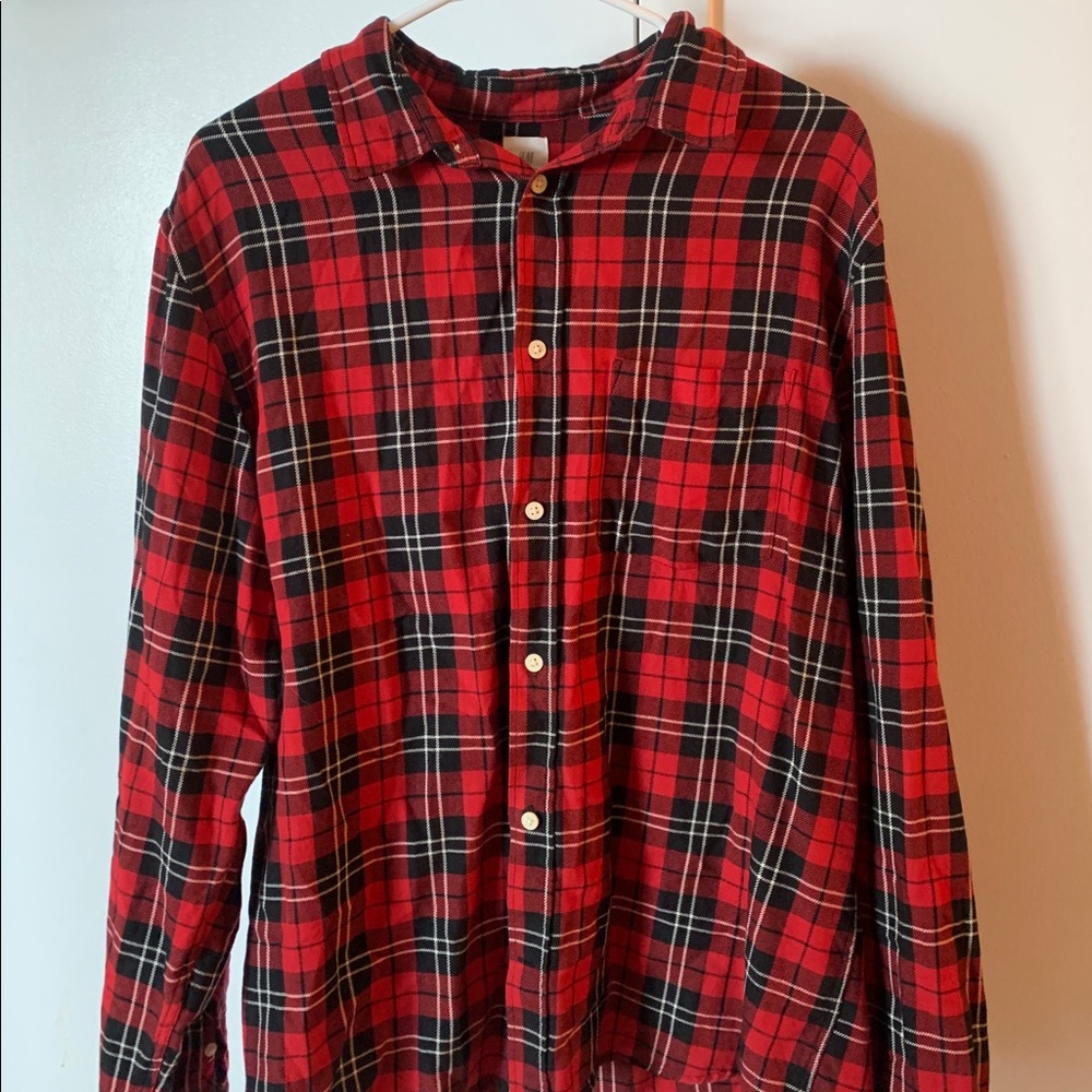 H&M regular fit flannel shirt